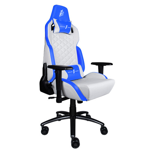 Крісло для геймерів 1stPlayer DK2 Blue-White фото №4