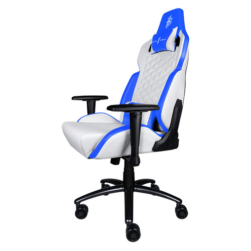 Крісло для геймерів 1stPlayer DK2 Blue-White фото №6