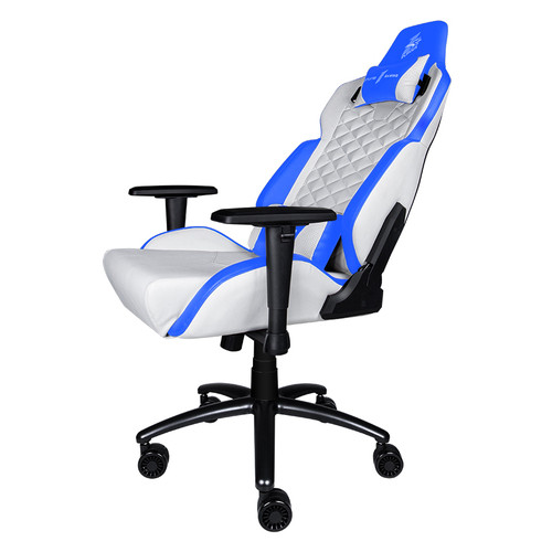 Крісло для геймерів 1stPlayer DK2 Blue-White фото №7