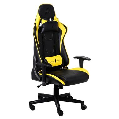 Кресло для геймеров 1stPlayer FK2 Black/Yellow фото №5