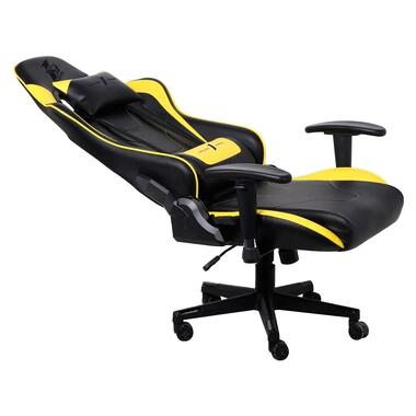 Кресло для геймеров 1stPlayer FK2 Black/Yellow фото №3