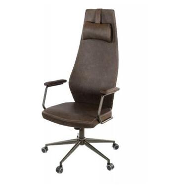 Офісне крісло Аклас Ронин CH TILT Темно-сіре (20665) фото №1