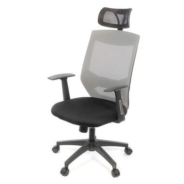 Офісне крісло Аклас Таун Tilt Сірий/Чорний (10035857) фото №1