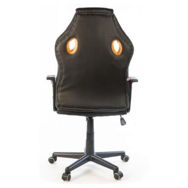 Офісне крісло Аклас Анхель PL TILT чорно-помаранчевий (20994) фото №5