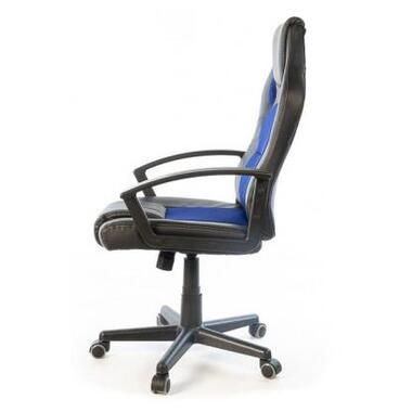 Офісне крісло Аклас Анхель PL TILT чорно-синій (20996) фото №3