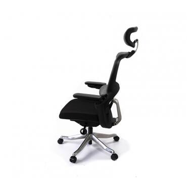 Офісне крісло Аклас Кантос MB Сірий (Сірий/Чорний) (10055388) фото №3
