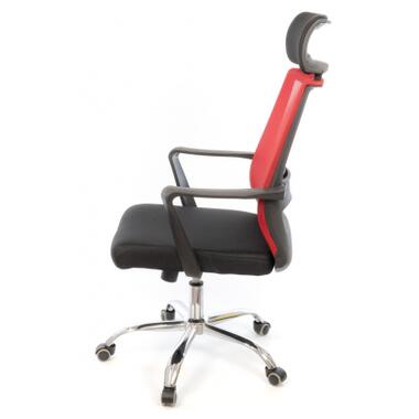 Офісне крісло Аклас Крокус CH TILT Чорний (Чорний Червоний) (10047592) фото №2