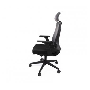 Офісне крісло Аклас Наос TILT Сірий (Сірий/Сірий) (10055395) фото №3