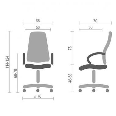 Офісне крісло Аклас Артур EX MB Зеленое (9640) фото №6