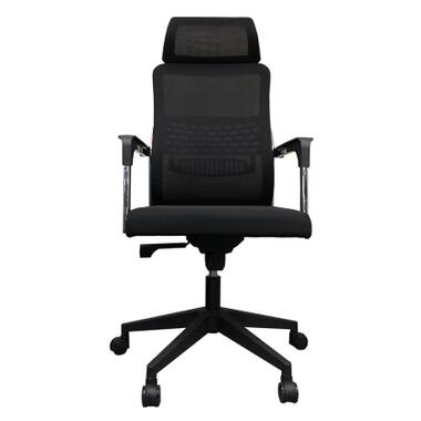 Офісне крісло Аклас Вірго HR HB 8002A Чорний (00060141) фото №2