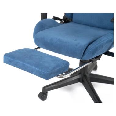 Кресло игровое Аклас Герць RL (Бархат Светло-синий) (00160348) фото №8