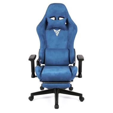 Кресло игровое Аклас Герць RL (Бархат Светло-синий) (00160348) фото №2