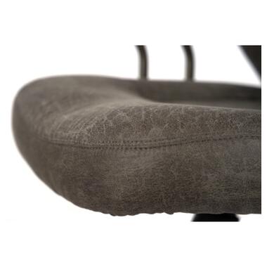 Офисное кресло Аклас Булат R-SR (Штучная замша 02 Dark gray) (00172366) фото №7