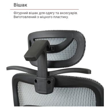 Офисное кресло Аклас Гутин A-SR (ST-997-2 Grey) (00166262) фото №10