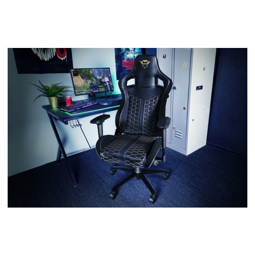 Ігрове крісло Trust GXT 712 Resto Pro Black (23784_TRUST) фото №2