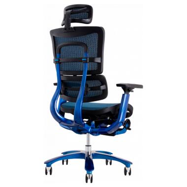 Офісне крісло GT Racer X-815L Black/Blue (X-815L Black/Blue (W-85)) фото №2