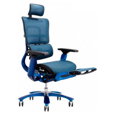 Офісне крісло GT Racer X-815L Black/Blue (X-815L Black/Blue (W-85)) фото №3