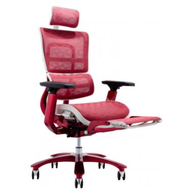Офісне крісло GT Racer X-815L White/Red (X-815L White/Red (W-52)) фото №2