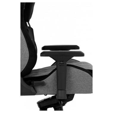 Крісло ігрове GT Racer X-0724 Fabric Gray/Black Suede фото №7