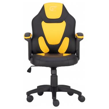 Крісло ігрове GT Racer X-1414 Black/Yellow фото №2