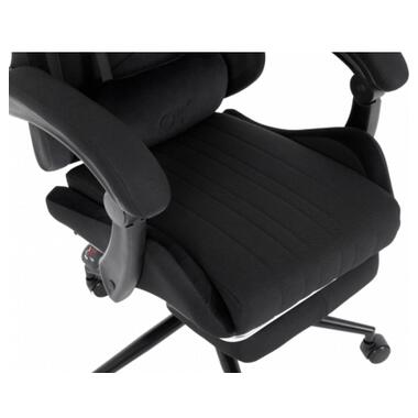 Крісло ігрове GT Racer X-2324 Black Suede (X-2324 Fabric Black Suede) фото №8