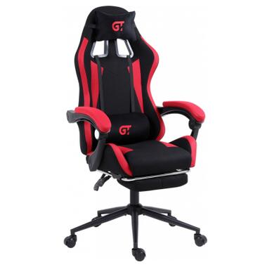 Крісло ігрове GT Racer X-2324 Black/Red (X-2324 Fabric Black/Red) фото №1