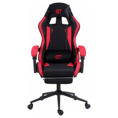 Крісло ігрове GT Racer X-2324 Black/Red (X-2324 Fabric Black/Red) фото №2