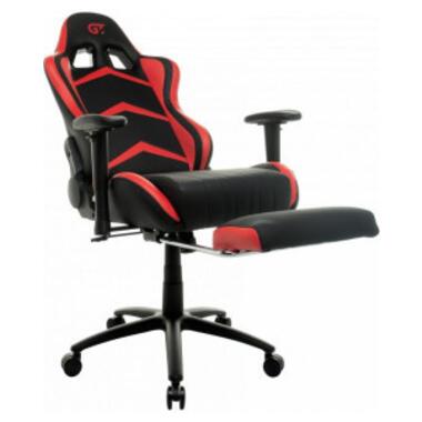 Крісло ігрове GT Racer X-2534-F Black/Red фото №7