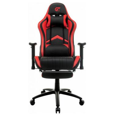 Крісло ігрове GT Racer X-2534-F Black/Red фото №1