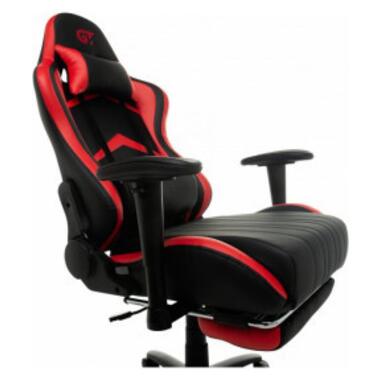 Крісло ігрове GT Racer X-2534-F Black/Red фото №8