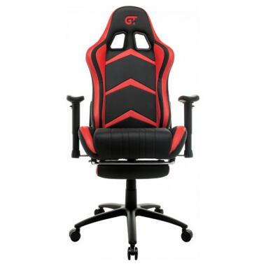 Крісло ігрове GT Racer X-2534-F Black/Red фото №2