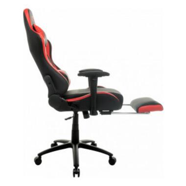 Крісло ігрове GT Racer X-2534-F Black/Red фото №5
