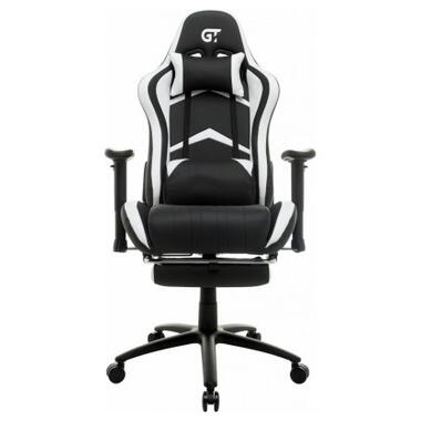 Крісло ігрове GT Racer X-2534-F Black/White фото №1