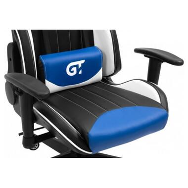 Крісло ігрове GT Racer X-5813 Black/Blue/White фото №10