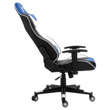 Крісло ігрове GT Racer X-5813 Black/Blue/White фото №4