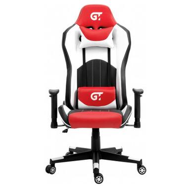 Крісло ігрове GT Racer X-5813 Black/Red/White фото №1