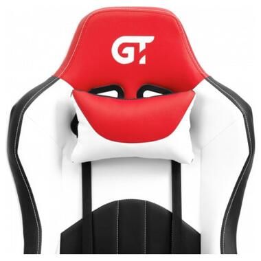 Крісло ігрове GT Racer X-5813 Black/Red/White фото №12