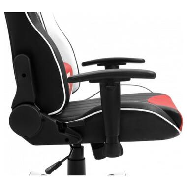 Крісло ігрове GT Racer X-5813 Black/Red/White фото №11