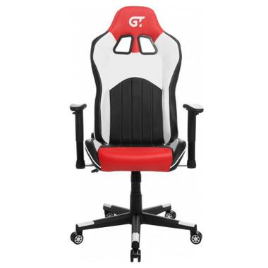 Крісло ігрове GT Racer X-5813 Black/Red/White фото №8