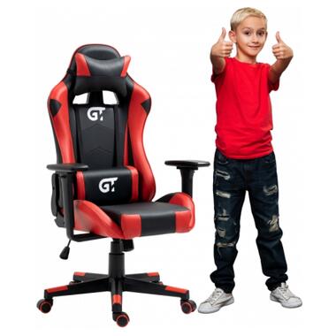 Крісло ігрове GT Racer X-5934-B Black/Red (X-5934-B Kids Black/Red) фото №9