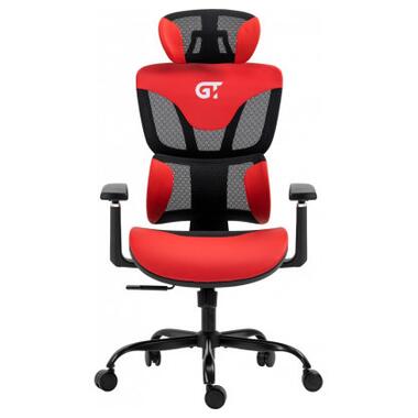 Крісло ігрове GT Racer X-6005 Black/Red фото №1