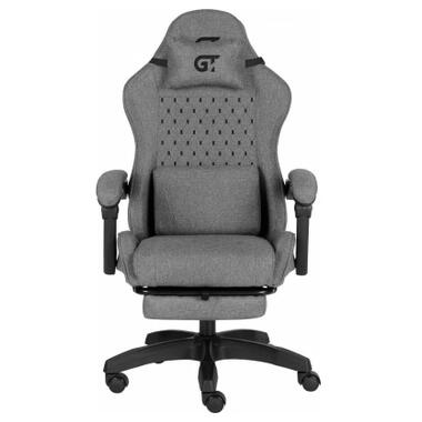 Кресло игровое GT Racer X-2337 Gray (X-2337 Fabric Gray) фото №1