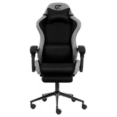 Кресло игровое GT Racer X-2338 Black/Gray (X-2338 Fabric Black/Gray) фото №1