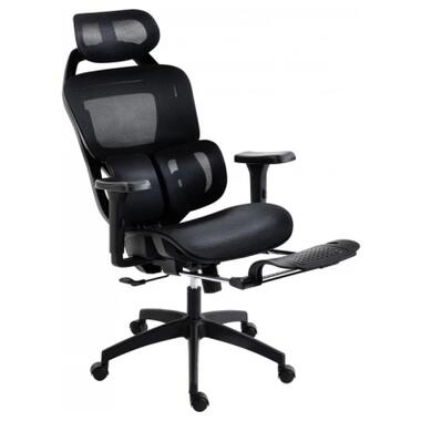 Кресло игровое GT Racer X-4412 Black (X-4412 Black/Black) фото №6