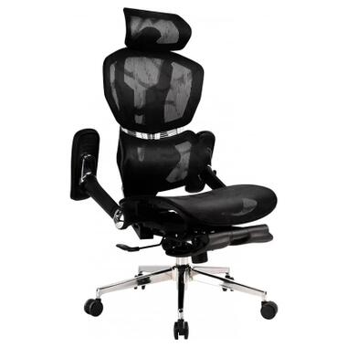 Кресло игровое GT Racer X-7002 Black/Gray фото №3