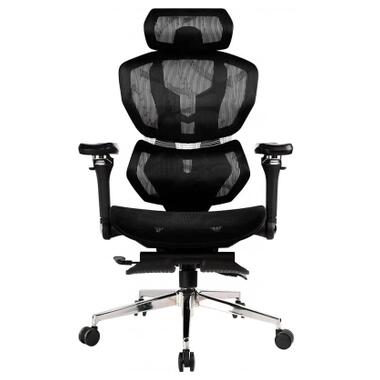 Кресло игровое GT Racer X-7002 Black/Gray фото №2