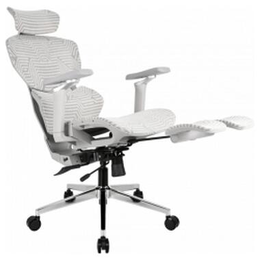 Кресло игровое GT Racer X-7002 Gray/Gray/Light Gray (X-7002 Gray/Gray/Light Gray (Massage)) фото №5