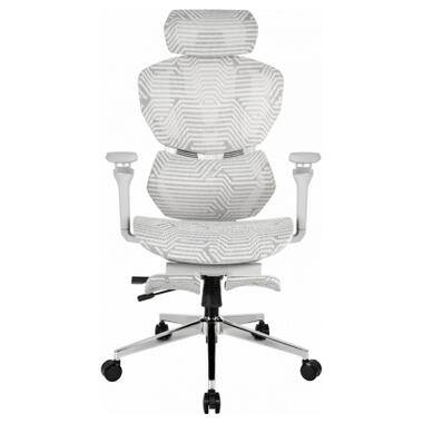 Кресло игровое GT Racer X-7002 Gray/Gray/Light Gray (X-7002 Gray/Gray/Light Gray (Massage)) фото №1