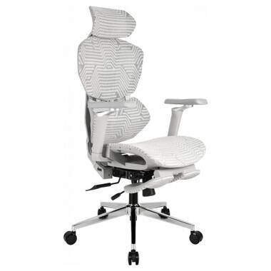 Кресло игровое GT Racer X-7002 Gray/Gray/Light Gray (X-7002 Gray/Gray/Light Gray (Massage)) фото №2