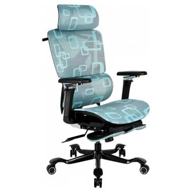 Кресло игровое GT Racer X-900 Black/Gray/Blue фото №1